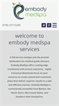 Mobile Screenshot of embodymedspa.com